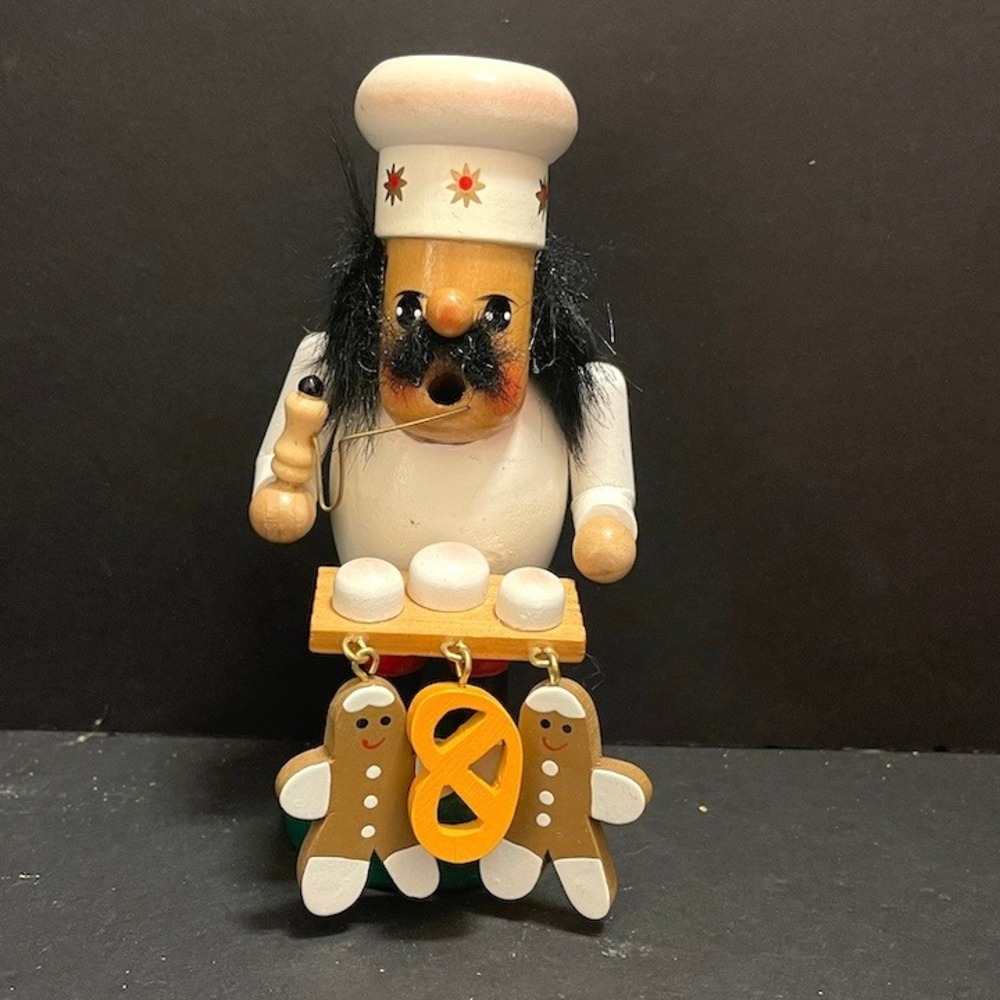 Original Handmade STRACO German Incense Smoker Vintage Pastry Chef